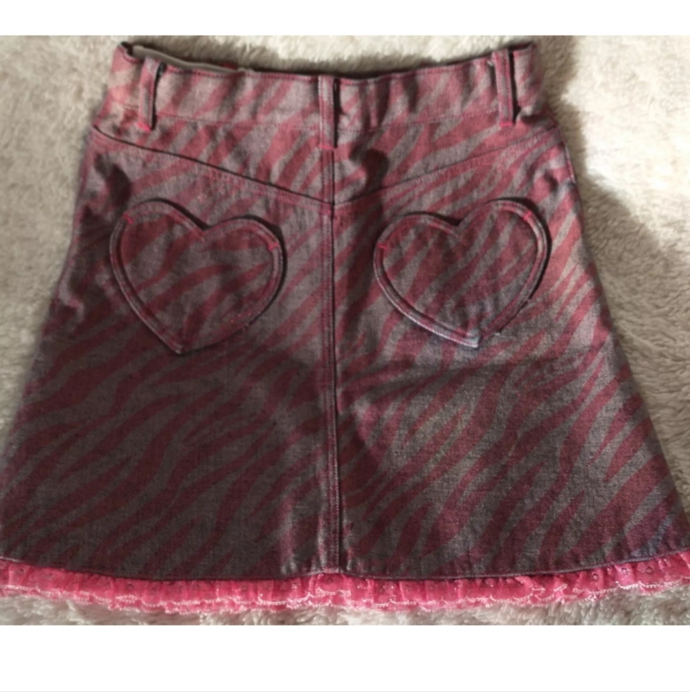 Mezzo Piano Skirt, Size 140cm (S) Dark Pink Purple Vintage